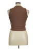 Shein Curve Brown Sleeveless T-Shirt Size 16 Plus (2) - photo 2