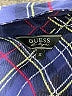 Guess Plaid Blue 3/4 Sleeve Button-Down Shirt Size S - photo 7