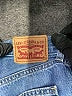 Levi's 100% Cotton Hearts Blue Jeans Size 27 waist - photo 7