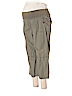 Liz Lange Maternity 100% Cotton Dark Green Cargo Pants Size 12 (Maternity) - photo 1