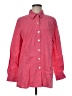 Chico's Design 100% Linen Solid Pink 3/4 Sleeve Button-Down Shirt Size Med (1) - photo 1
