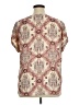 Gibson Latimer 100% Polyester Pink Short Sleeve Blouse Size XL - photo 2