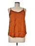 Allison Joy 100% Rayon Orange Sleeveless Blouse Size M - photo 1