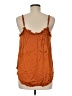 Allison Joy 100% Rayon Orange Sleeveless Blouse Size M - photo 2