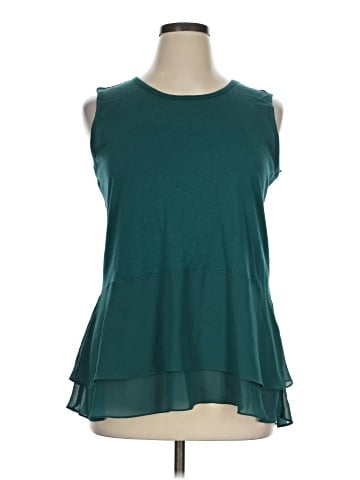 MICHAEL Michael Kors Sleeveless Blouse (view 1)