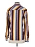 Love Potion Stripes Yellow Long Sleeve Blouse Size S - photo 2