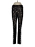 Insight Snake Print Animal Print Metallic Black Casual Pants Size 10 - photo 1