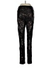 Insight Snake Print Animal Print Metallic Black Casual Pants Size 10 - photo 2