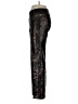 Insight Snake Print Animal Print Metallic Black Casual Pants Size 10 - photo 5