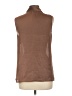 Adiva 100% Polyester Brown Sleeveless Blouse Size L - photo 2