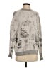 IRO Floral Silver Pullover Sweater Size Sm (1) - photo 1