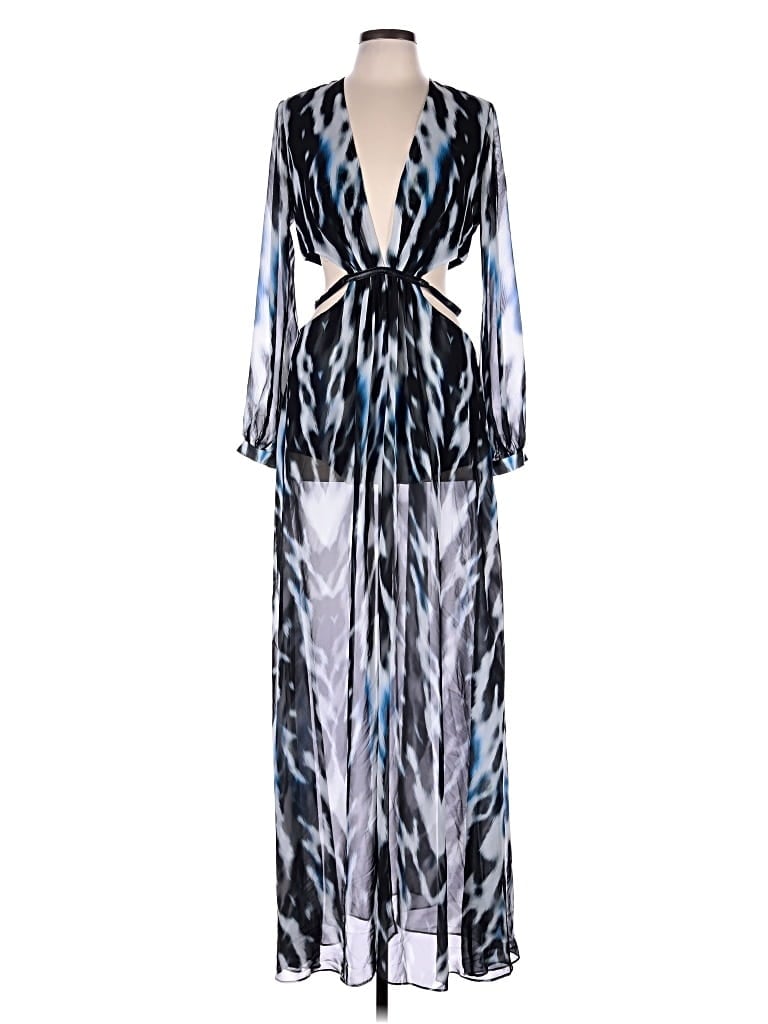 Pre-owned Bebe Jumpsuit In Blue