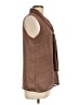 Adiva 100% Polyester Brown Sleeveless Blouse Size L - photo 4
