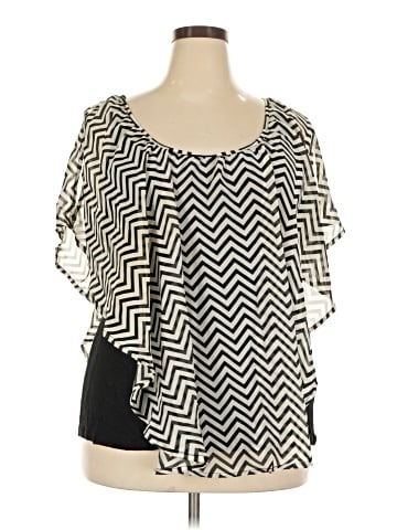 Blush Short Sleeve Blouse (view 1)
