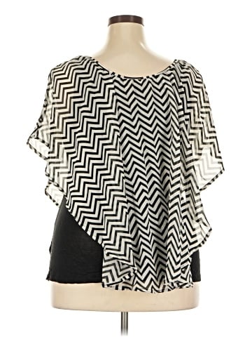 Blush Short Sleeve Blouse (view 2)