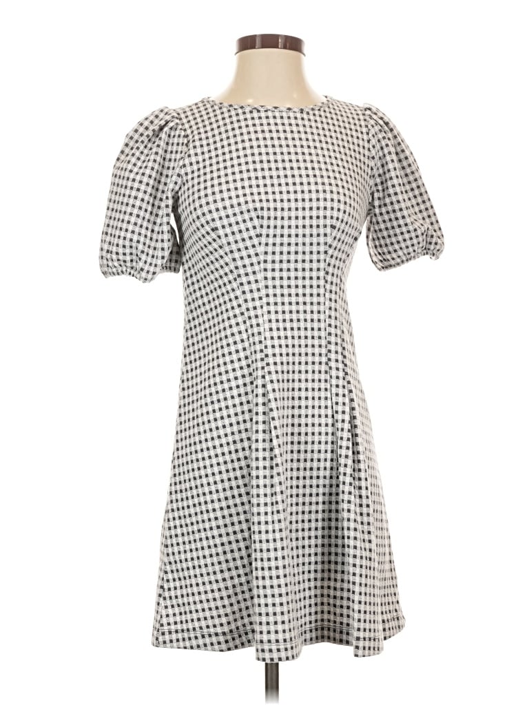Ann Taylor Loft Casual Dress In Gray