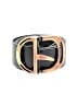 Dolce & Gabbana Black Leather Belt Size EU (IT) 46 - photo 1