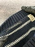 T Tahari Stripes Black Pullover Sweater Size M - photo 7