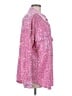 White Birch 100% Cotton Paisley Pink Long Sleeve Button-Down Shirt Size M - photo 4