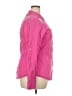 Roar 100% Cotton Pink 3/4 Sleeve Button-Down Shirt Size XXL - photo 4
