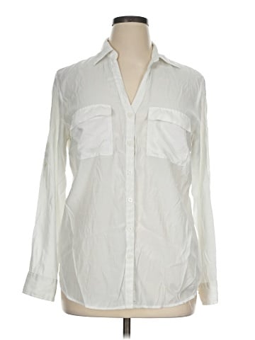 New York & Company Long Sleeve Blouse (view 1)