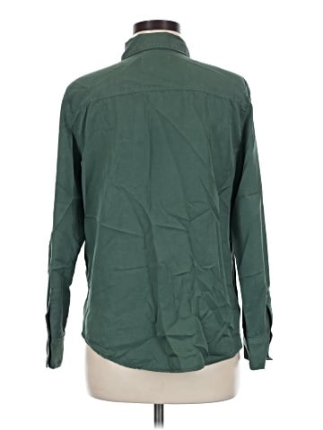 Ann Taylor Long Sleeve Button-Down Shirt (view 2)
