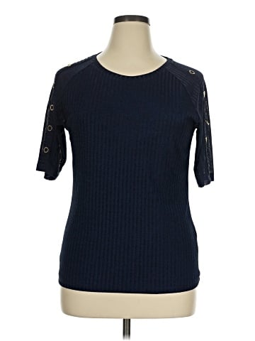 DKNY Short Sleeve Top (view 1)