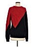 Maje Color Block Red Pullover Sweater Size Med (2) - photo 1