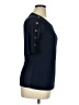 DKNY Blue Short Sleeve Top Size XL - photo 4