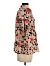Fred David Floral Orange 3/4 Sleeve Blouse Size S - photo 4
