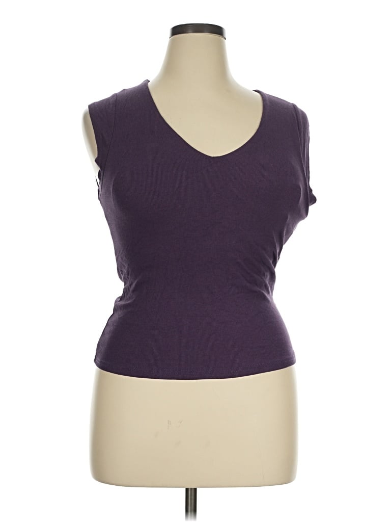 Pre-owned Ogl Sleeveless T-shirt In Purple