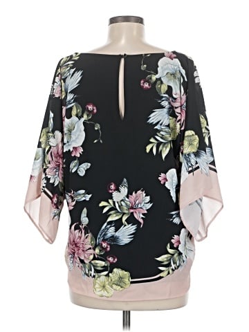 White House Black Market 3/4 Sleeve Blouse (view 2)