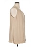 Soft Surroundings 100% Polyester Tan Sleeveless Blouse Size 1X - photo 4