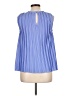 Bobeau 100% Polyester Blue Sleeveless Blouse Size L - photo 2