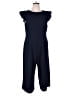 Elle Solid Blue Jumpsuit Size XL - photo 1