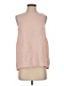 J Brand Pink Sleeveless T-Shirt Size S - photo 1