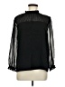 J. McLaughlin 100% Polyester Black Long Sleeve Blouse Size M - photo 1