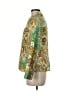 Etcetera 100% Cotton Paisley Gold Jacket Size 6 - photo 5