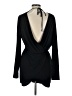 BCBGeneration Solid Black Cocktail Dress Size L - photo 2