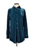 Soft Surroundings Teal Long Sleeve Blouse Size XS - photo 1