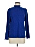 Karen Scott Blue Turtleneck Sweater Size M - photo 1