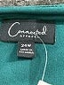 Connected Apparel Teal Cocktail Dress Size 24W - photo 7