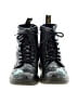 Dr. Martens Floral Gray Ankle Boots Size 5 - photo 2