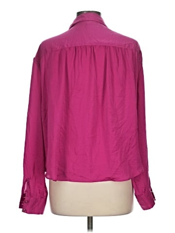 Rose + Olive Long Sleeve Blouse (view 2)