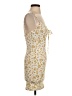 Papaya Floral Yellow Casual Dress Size S - photo 4