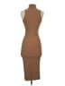 Zara Solid Brown Cocktail Dress Size S - photo 2