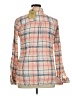 True Craft Plaid Pink Long Sleeve Blouse Size XL - photo 2