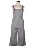 Bebop Checkered-gingham Gray Jumpsuit Size XL - photo 1