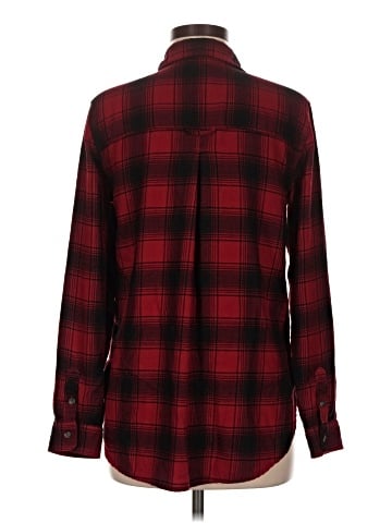 American Eagle Outfitters Long Sleeve Button-Down Shirt (view 2)