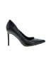 Nine West 100% Leather Black Heels Size 8 1/2 - photo 1